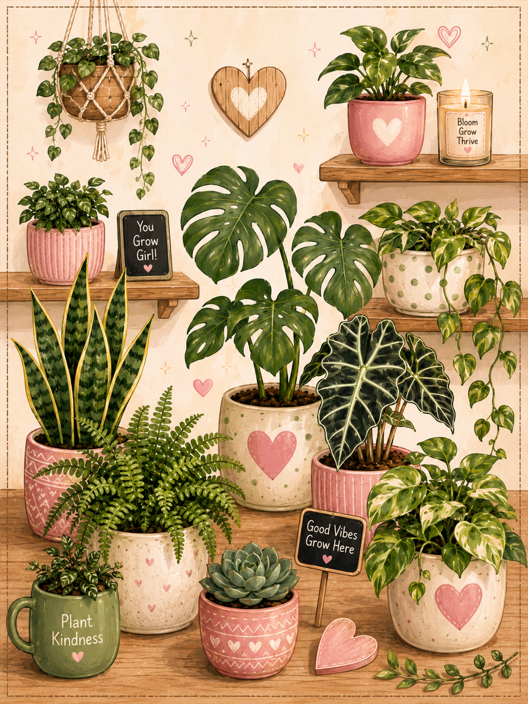 Plants Make Everything Better Stick & Peel Notebook Cover
