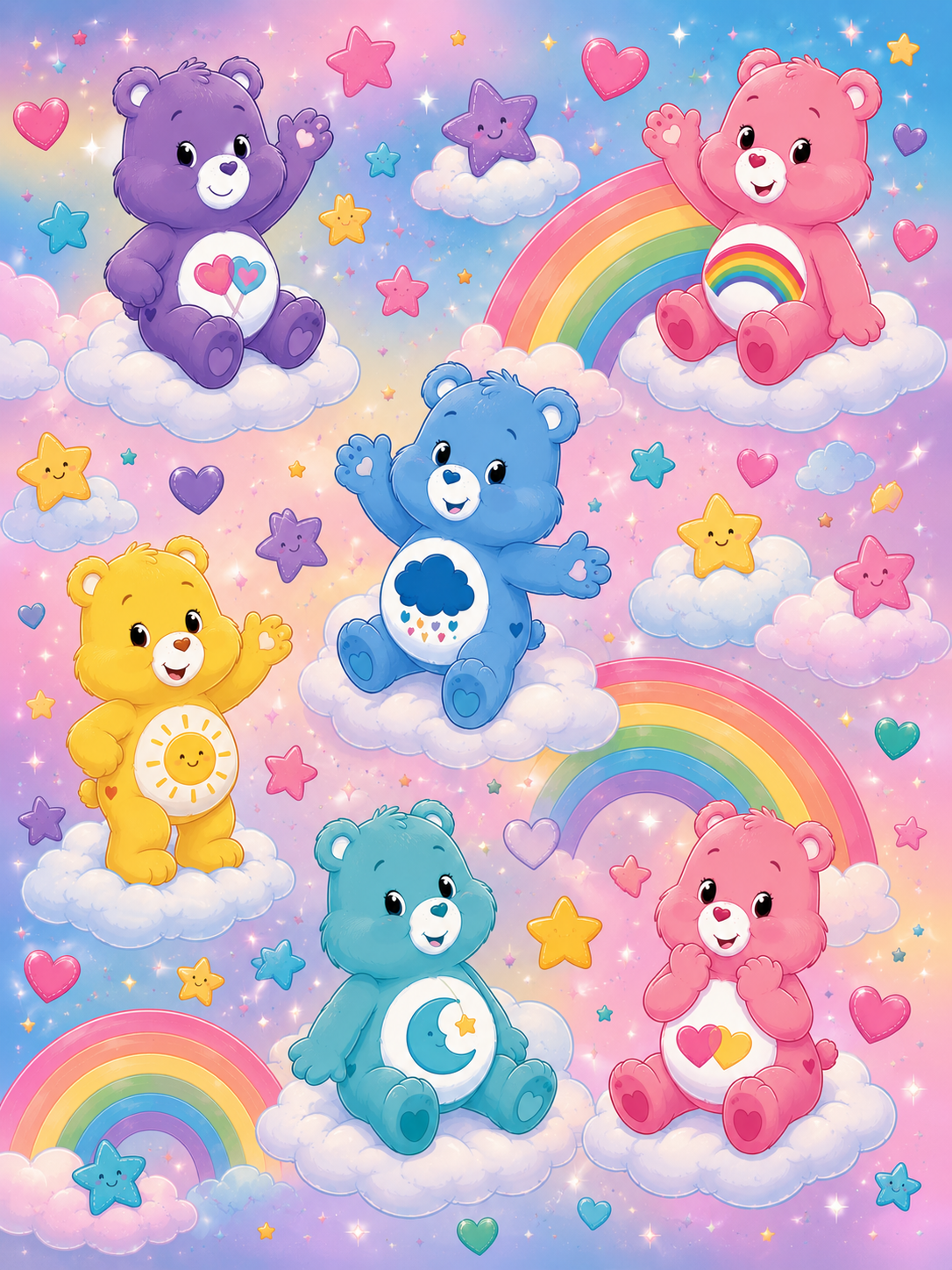 Care Bears Vinyl Notebook Cover
