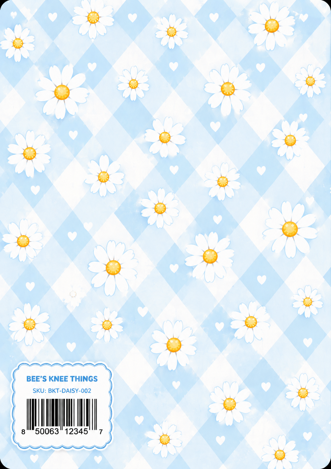 Daisies Vinyl Notebook Cover