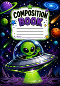 Alien Vinyl Notebook Cover