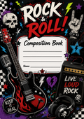 Wide Ruled Covered Composition Book
